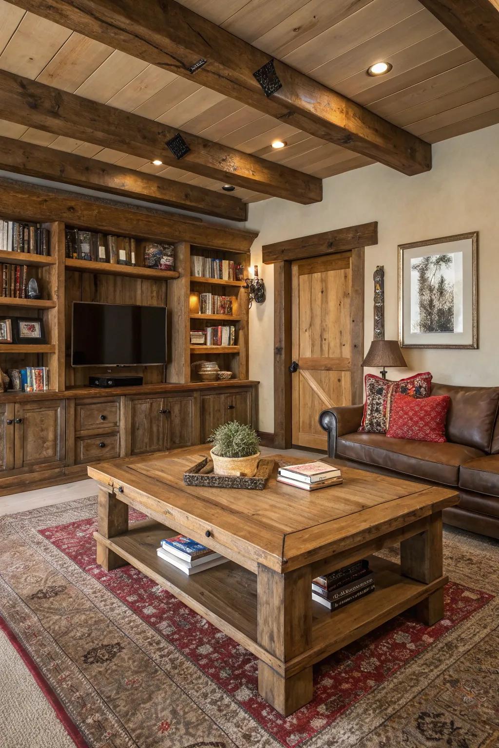 Country details add texture and a sense of warmth to your decor.