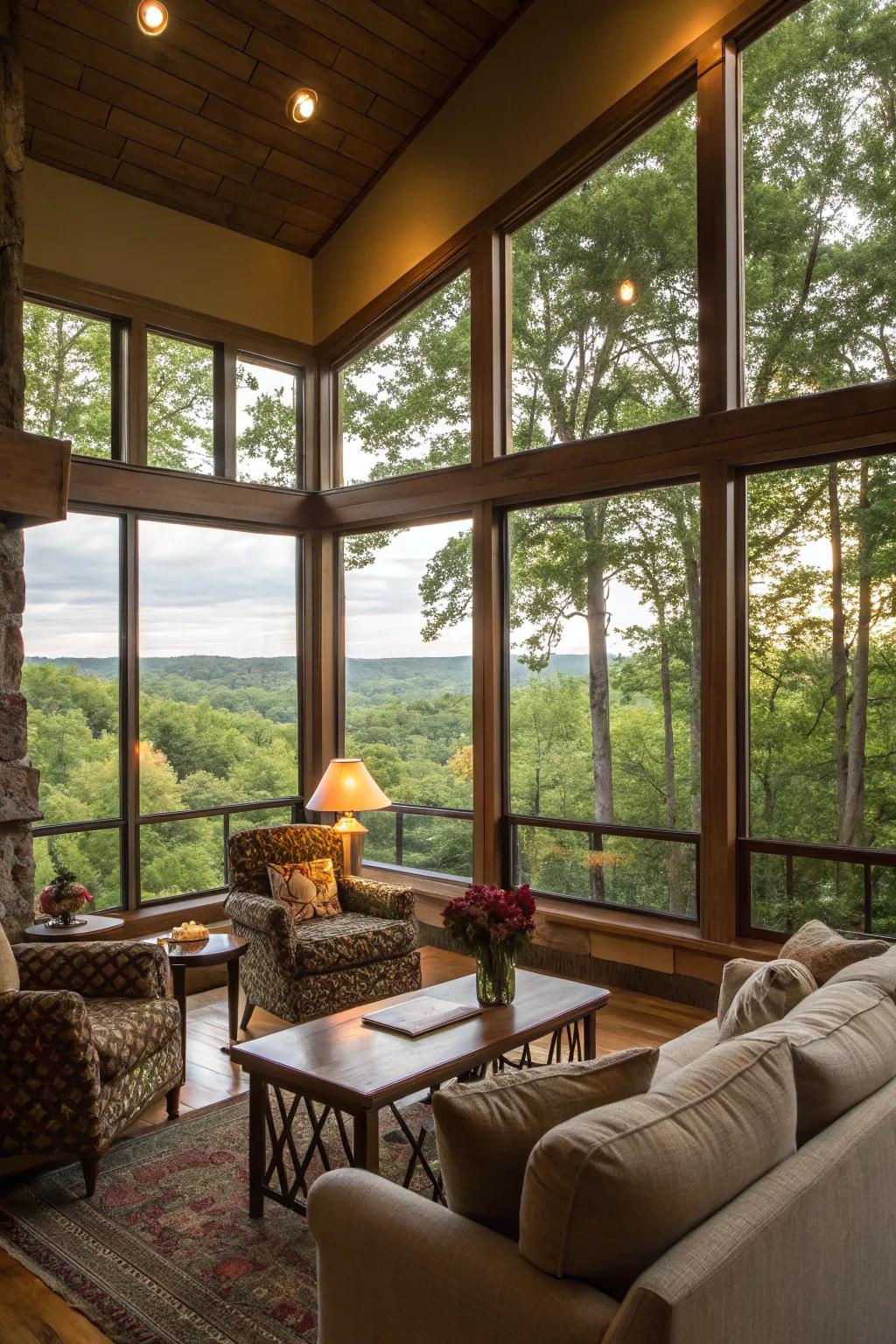 An outdoor-inspired space brings nature's beauty inside.