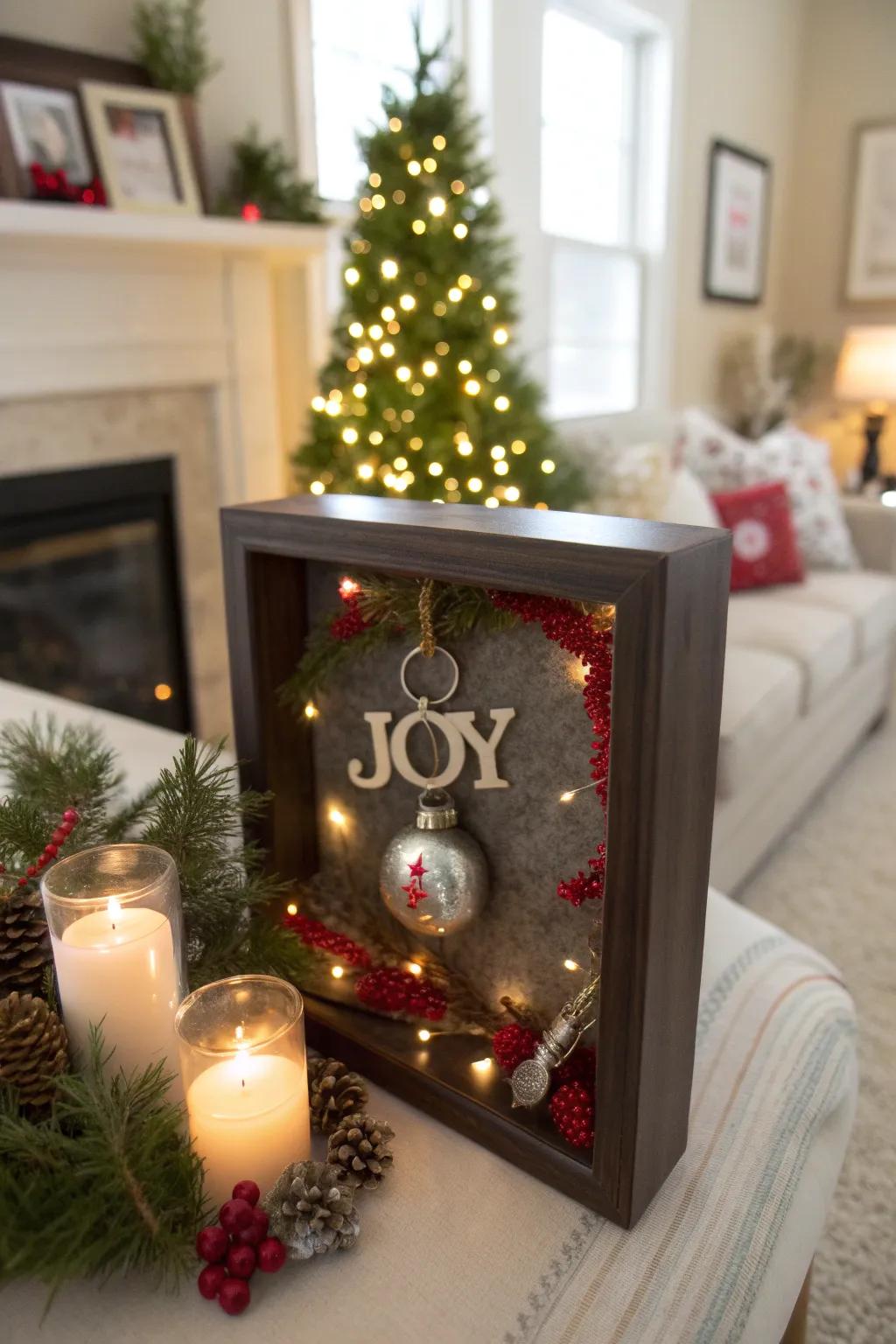 Celebrate your love by using a custom ornament.