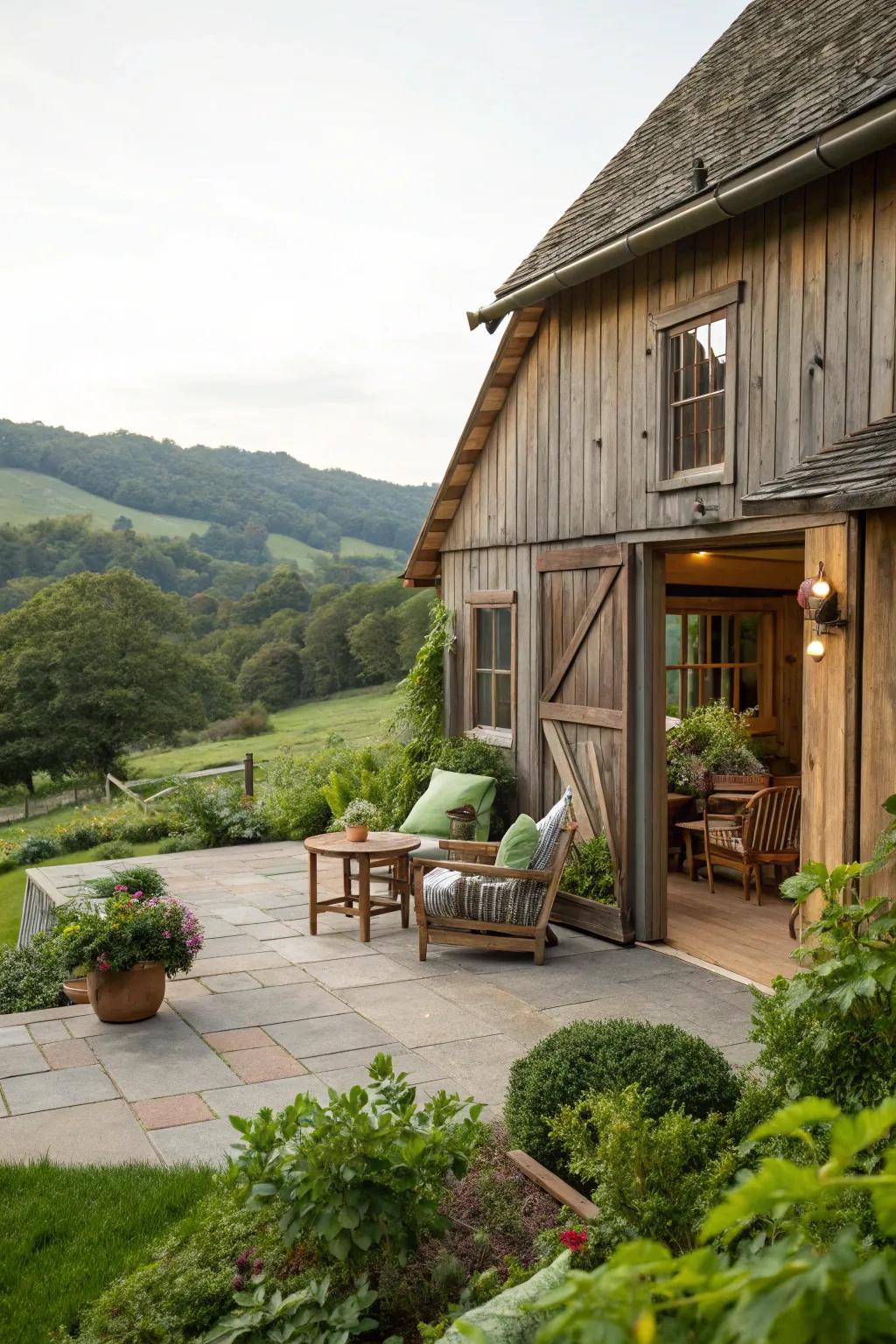 A secluded platform retreat for relaxation and enjoying nature.
