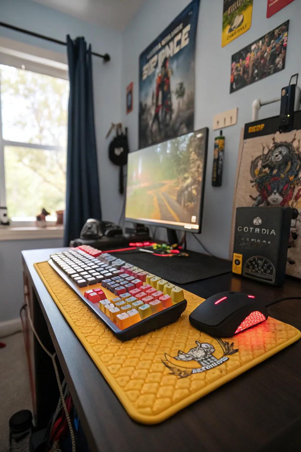 Special accessories show your gaming style.