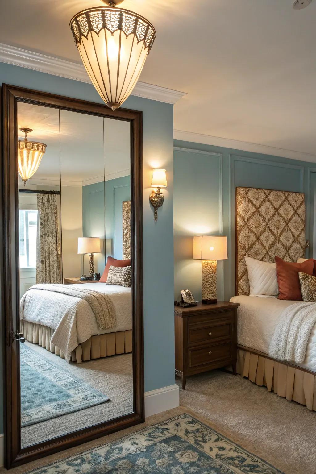 Statement sconces draw attention and admiration.