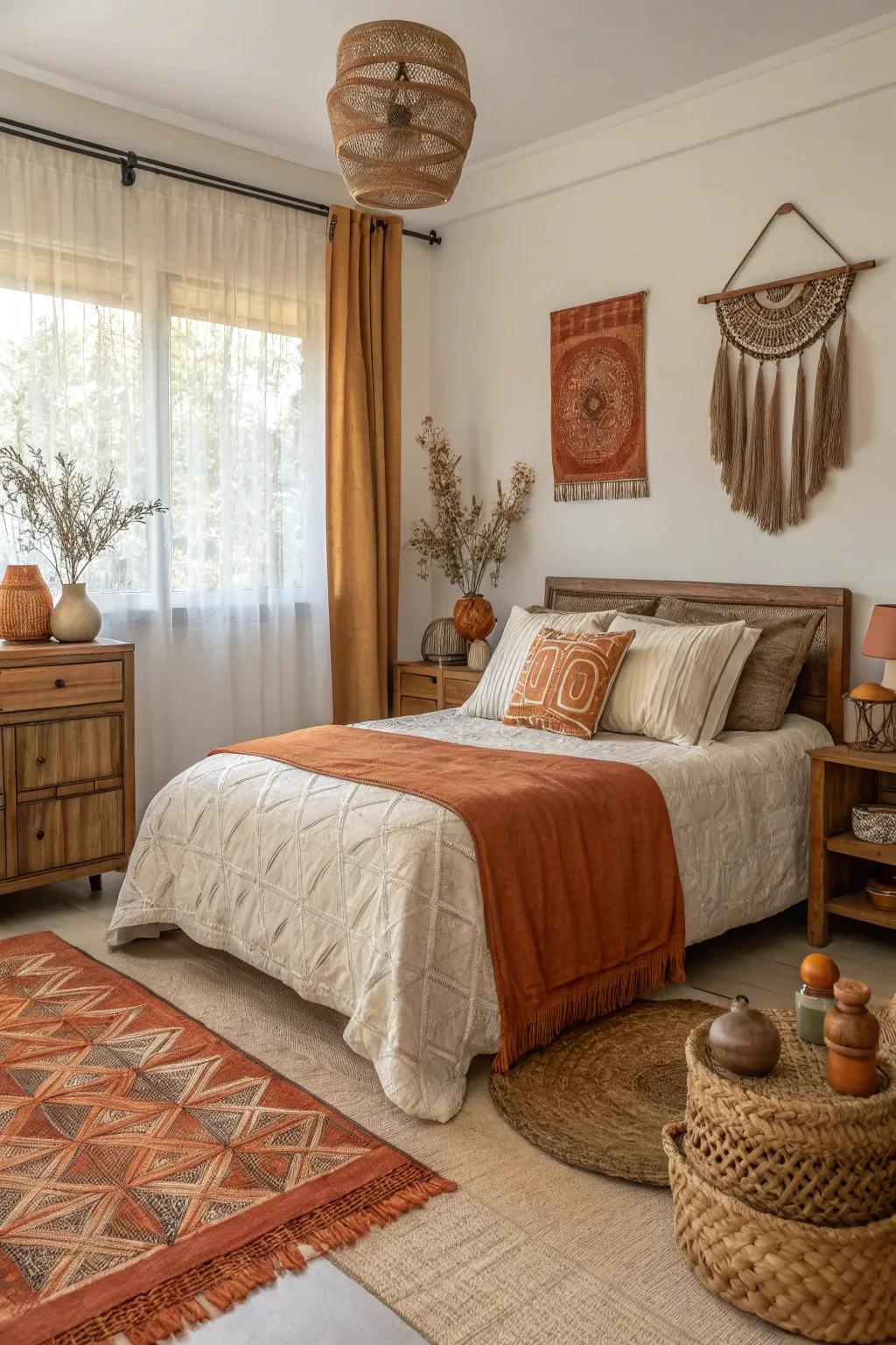 Handmade decoration infusing personal flair.