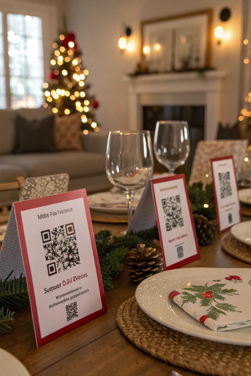 Themed audio list cards keep the holiday spirit alive.