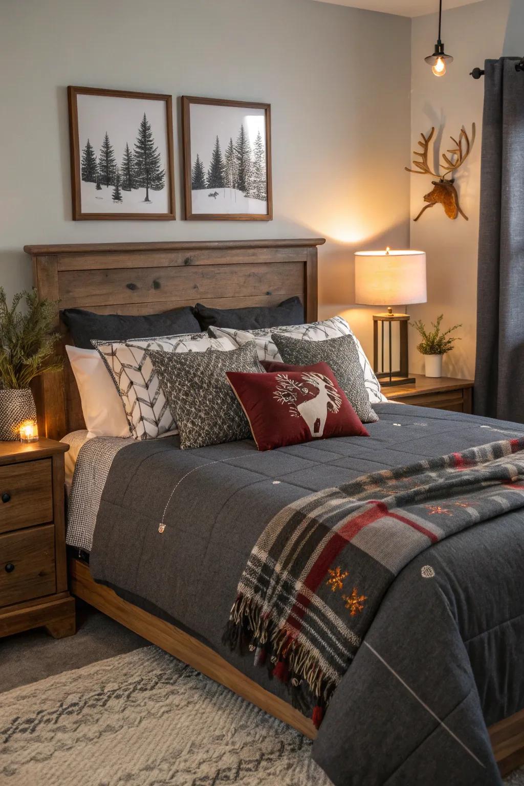 Seasonal decor keeps your bedroom style fresh and dynamic.