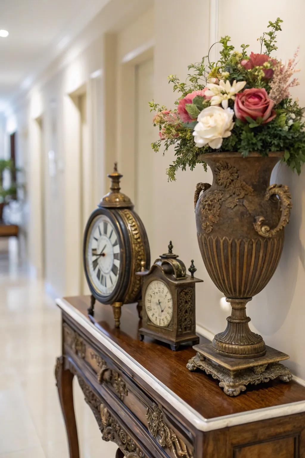 Retro details bring charm and nostalgia to entrances.