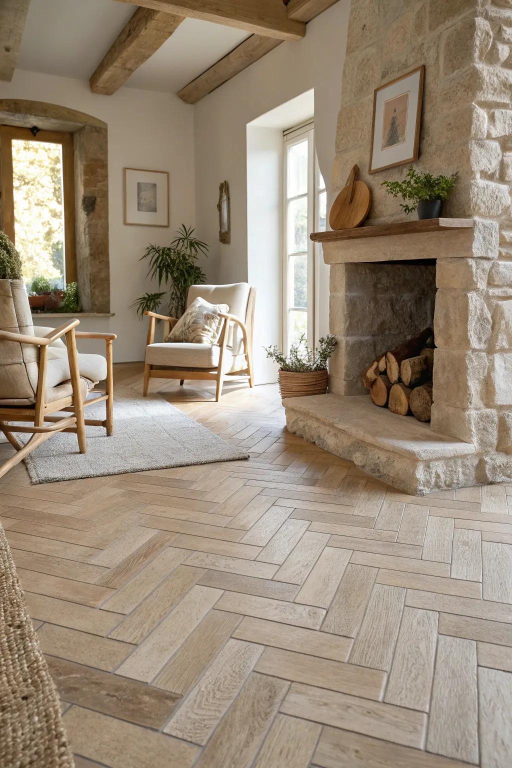 Flooring can be art! Elevate your space through innovative and elegant designs.