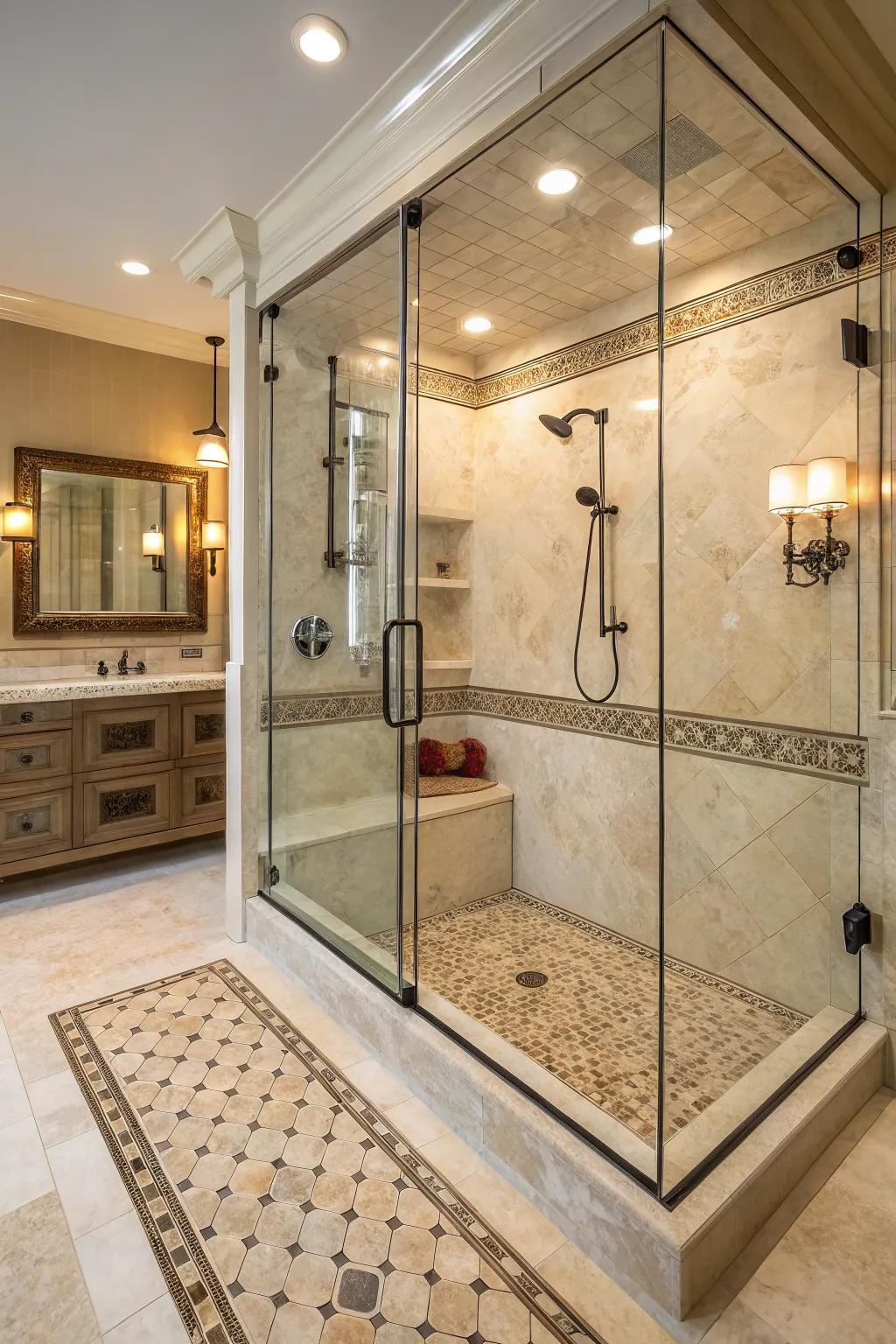 Heated bases ensure a deluxe, comforting sensation.