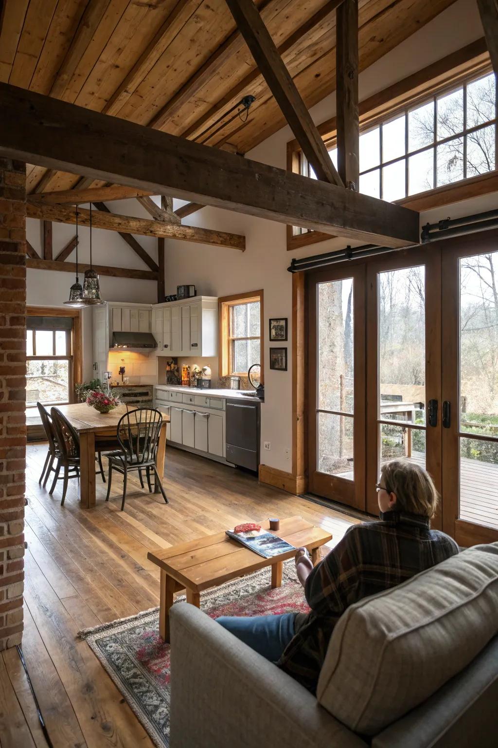 Highlighting architectural features introduces character and distinction.