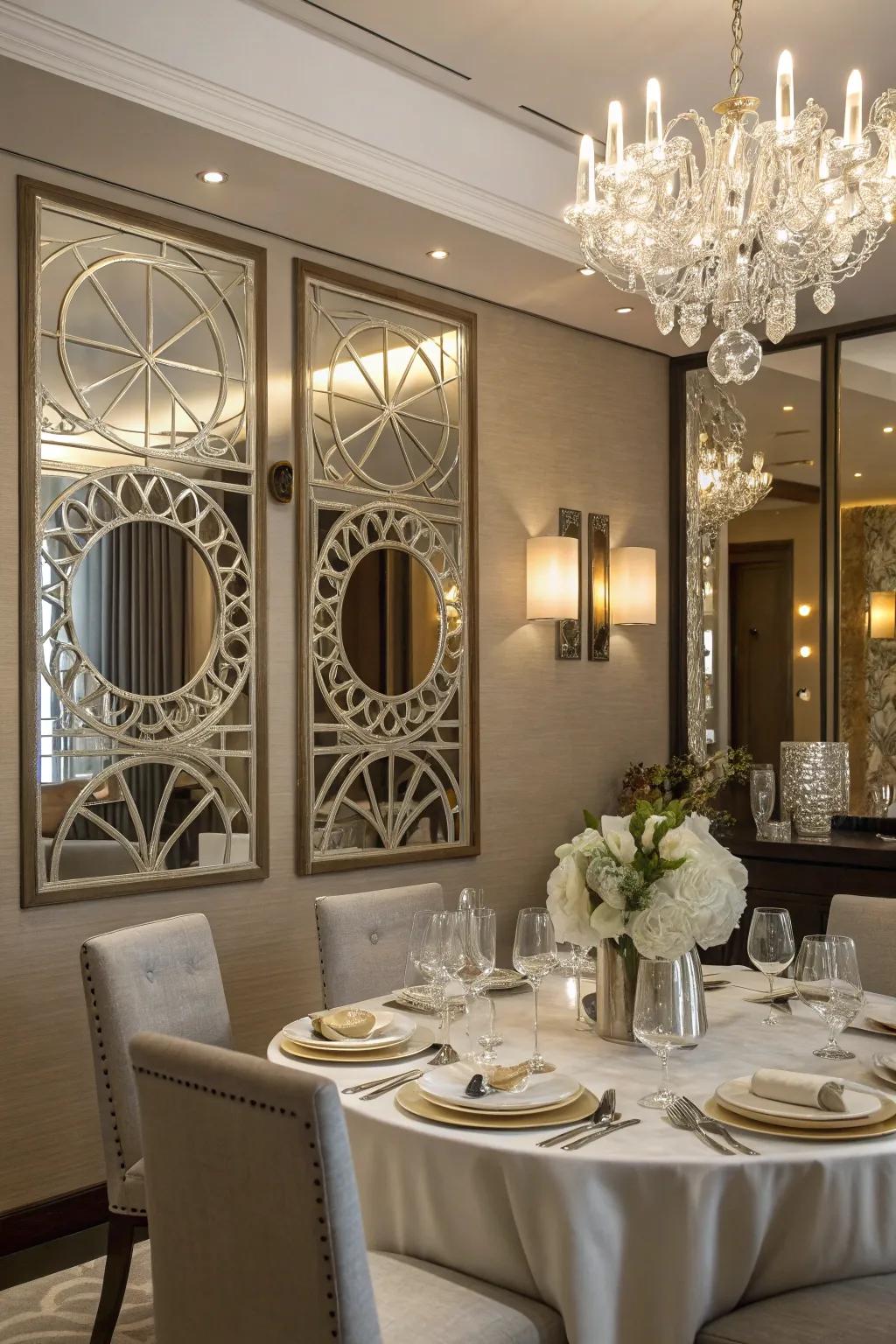 Custom reflector art adds a personal enhancement.