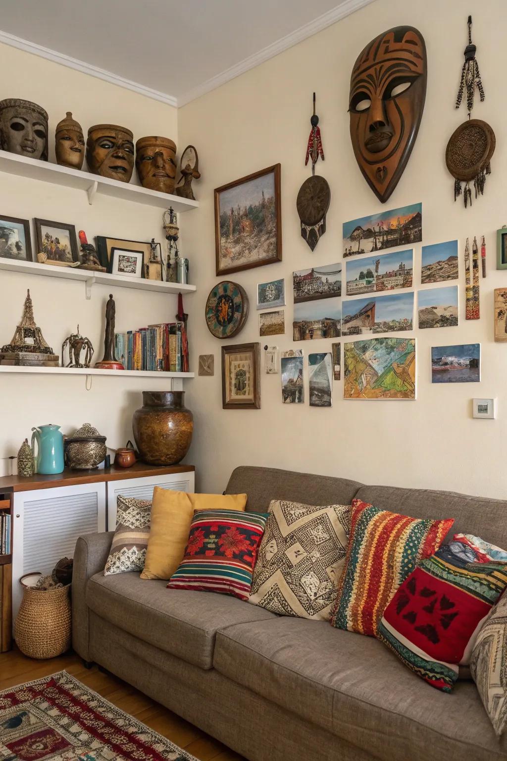Cultural items share a personal story.