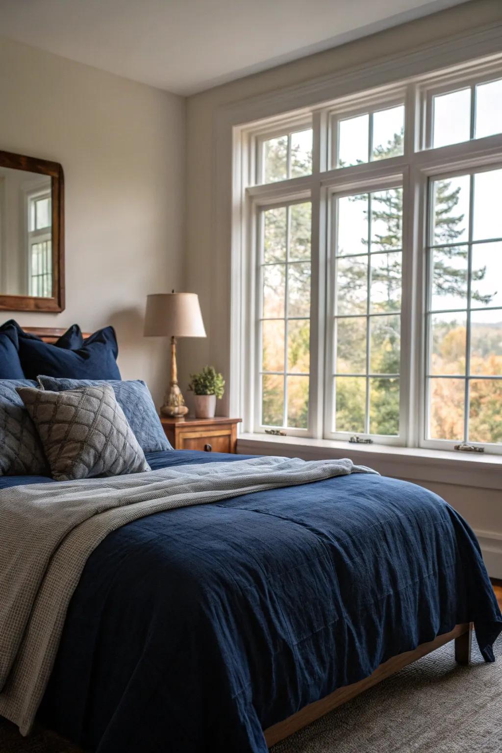 Enhance the beauty of sea blue by exposing it to natural light.