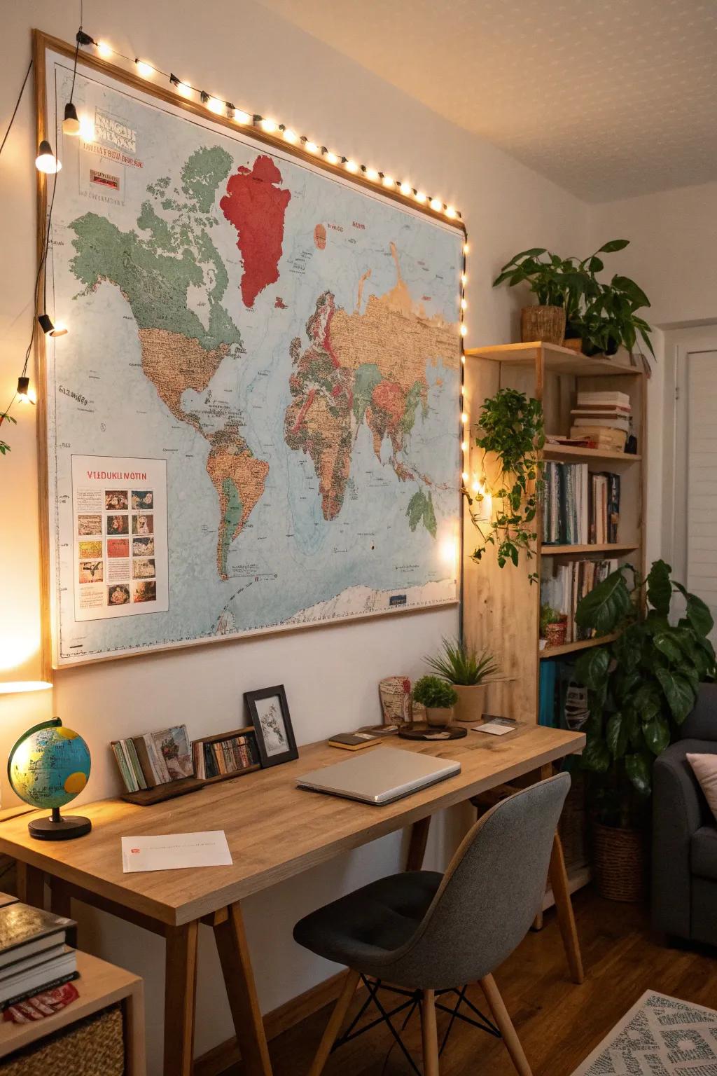 Map your aspirations for the year.