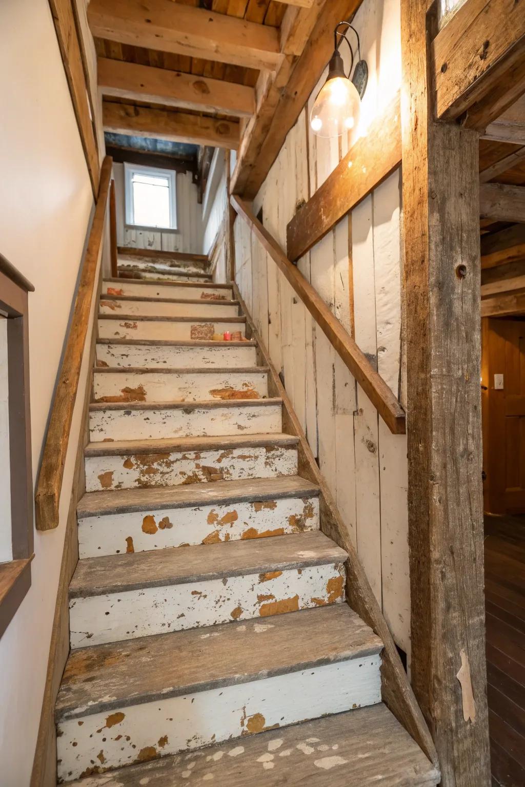 With homey cottage appeal, add warmth.