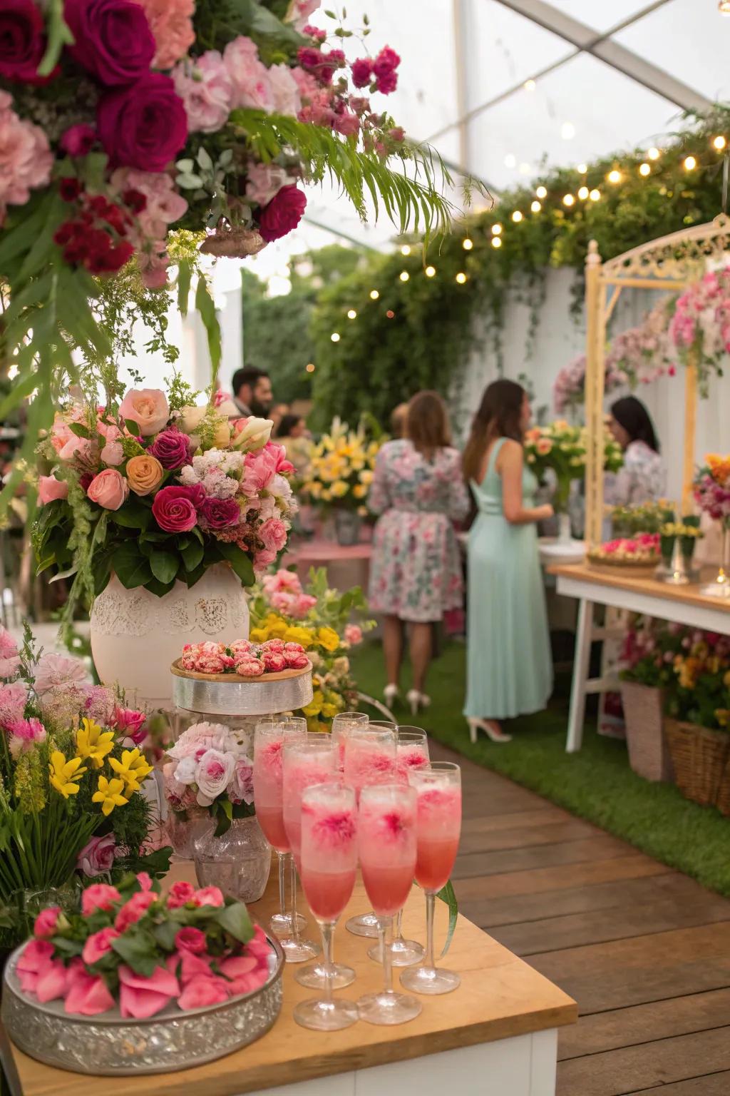 Surround yourself using beauty within a botanical dream.