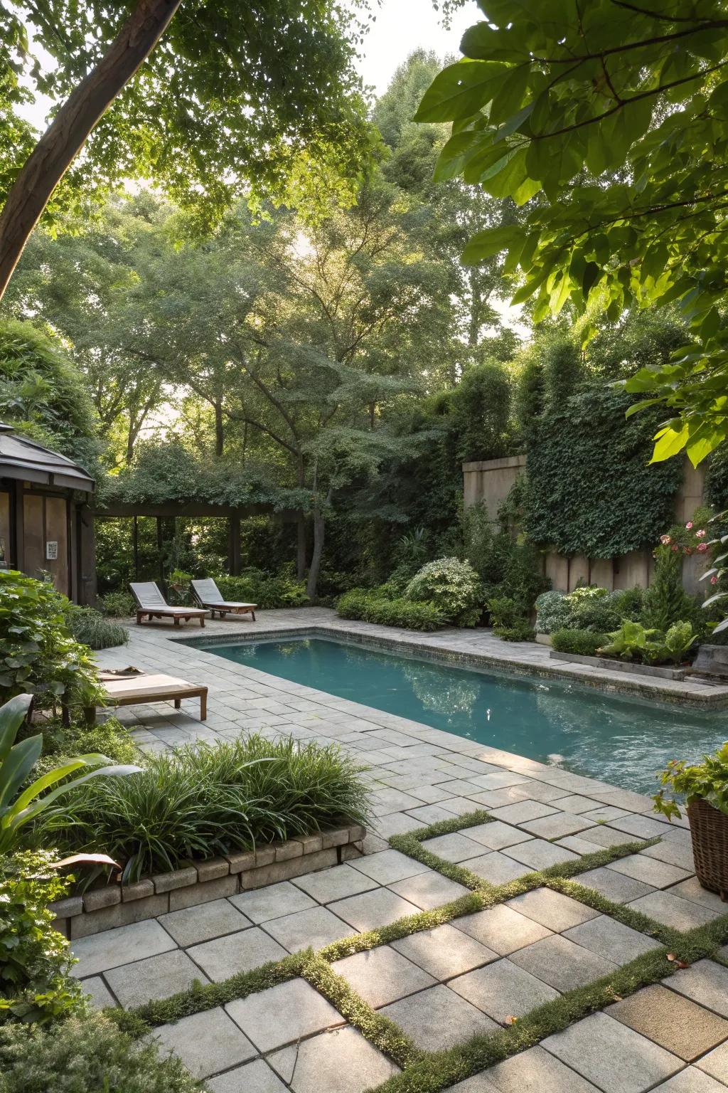 Concealed nooks grant solitude and a sensation of discovery.