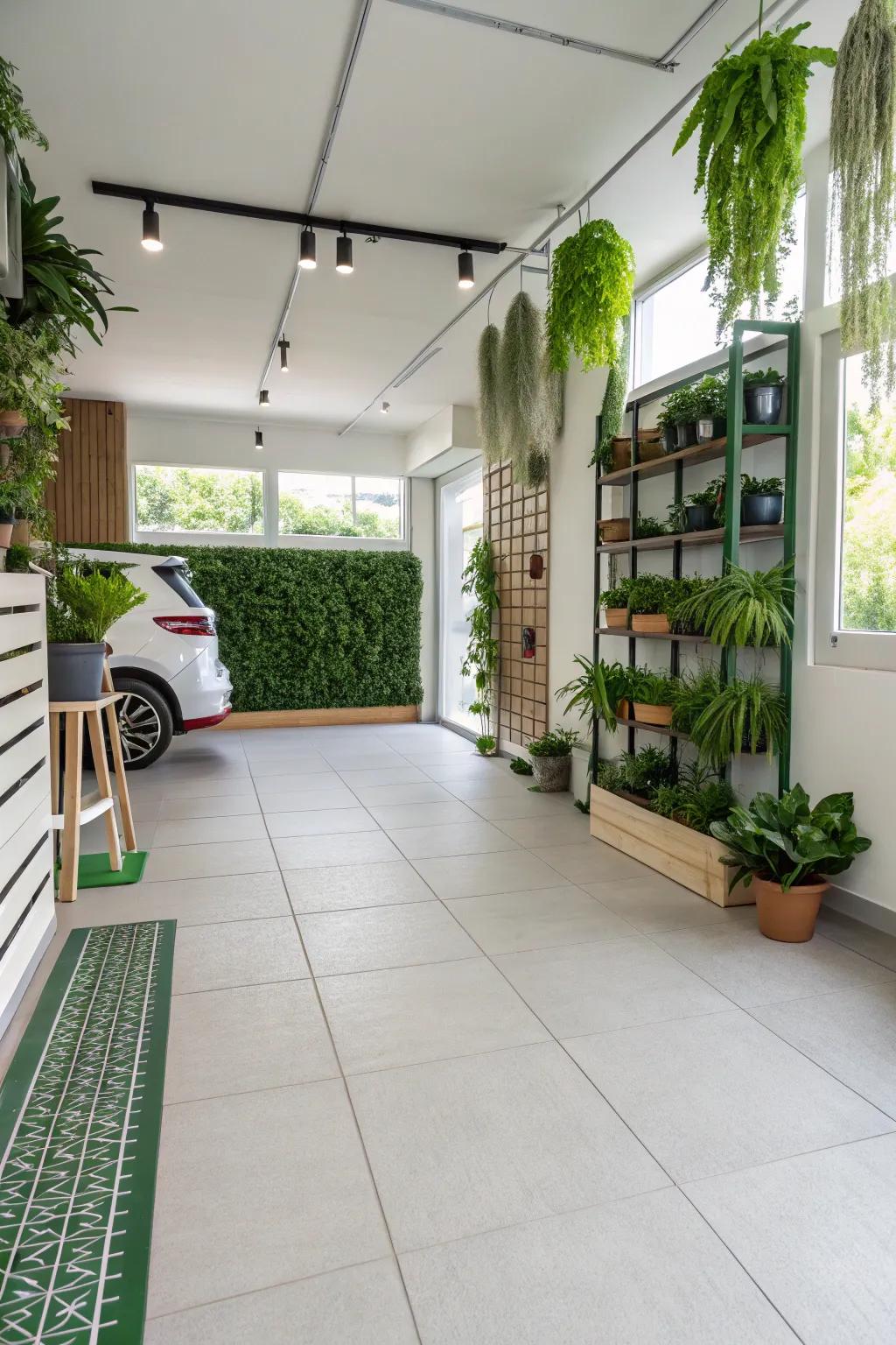 Pick tiles that are good for the earth.