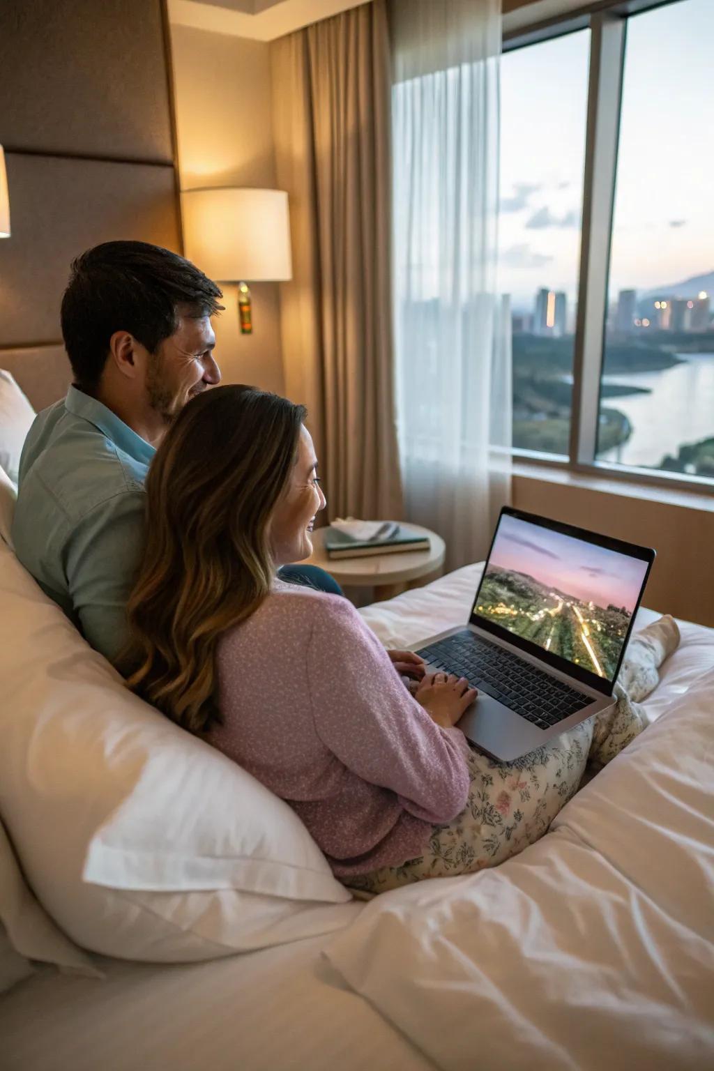 A virtual tour takes you on a romantic journey.
