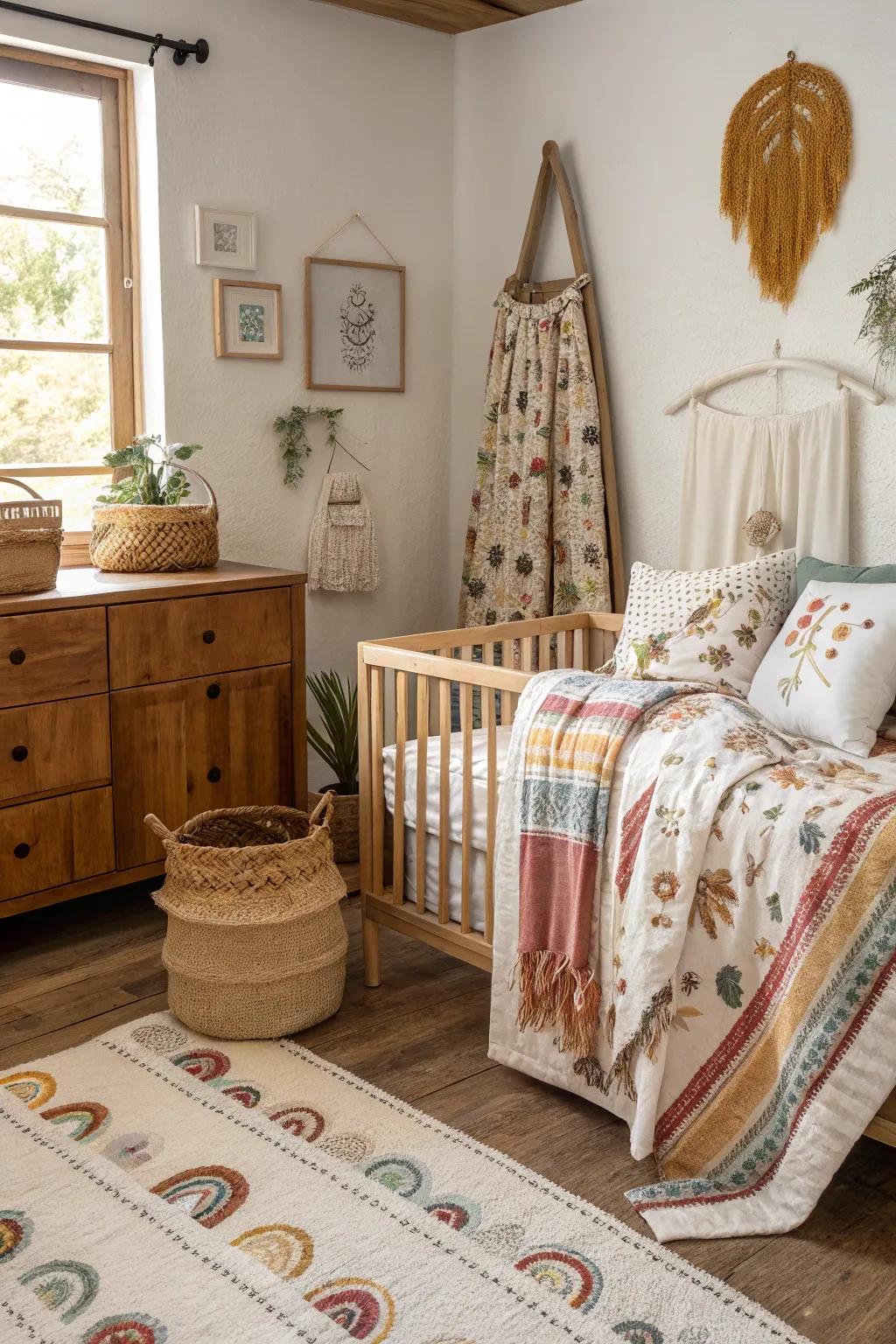 A design mix brings in personality and vibrancy.