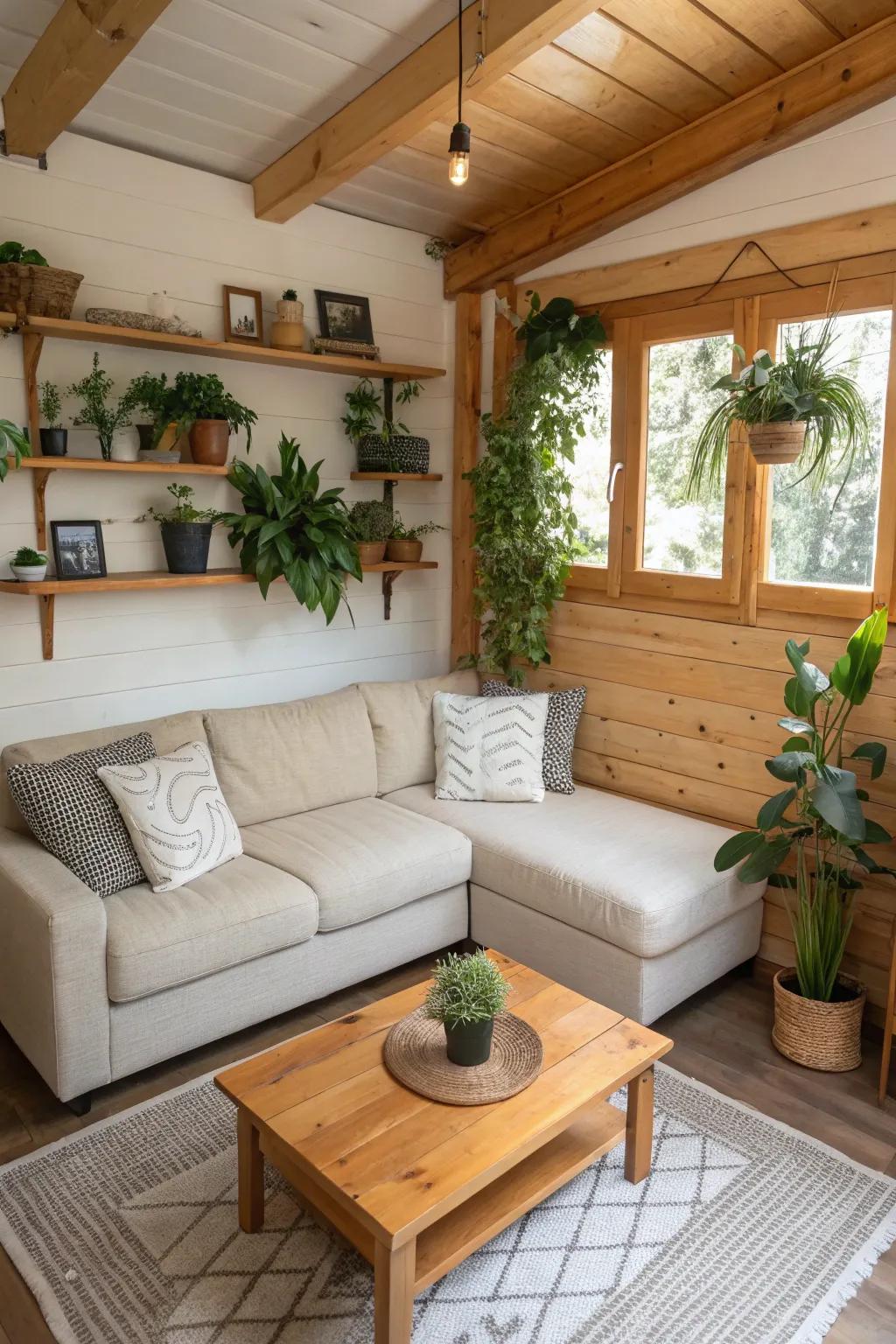 Inspired aspects that are directly pulled out of nature often contribute warmth and total peacefulness.