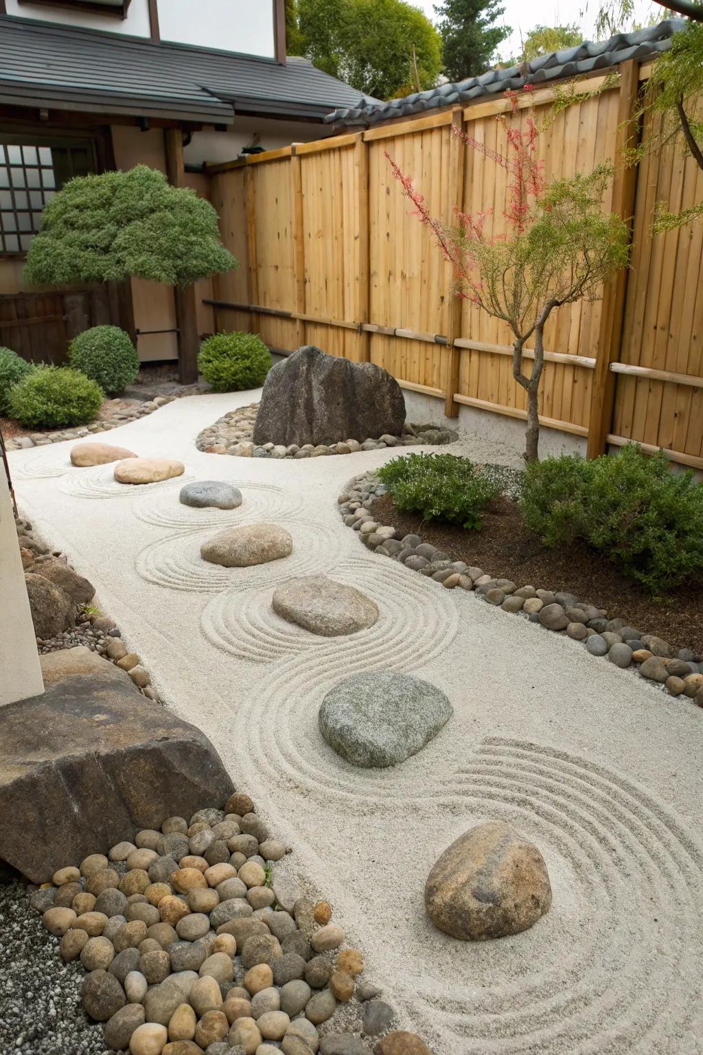 Discover serenity in your garden with a Zen-inspired corner.