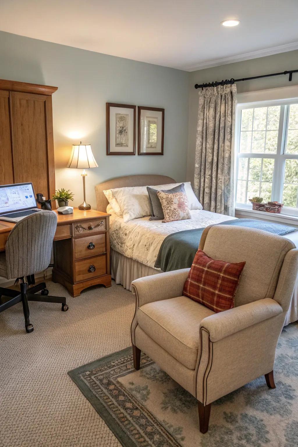 Unite functionality and elegance in a multi-use space.