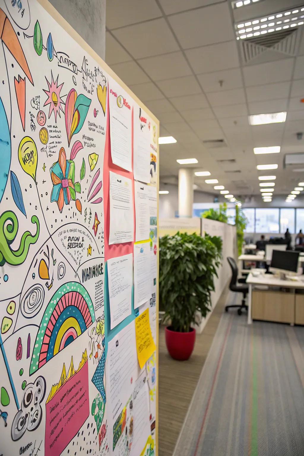 Celebrate the energy of the summer season using a summer event board.