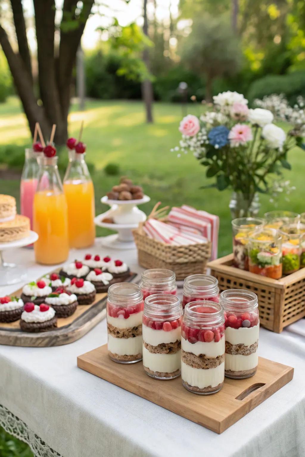 Stone-worker vessel delights featuring stratified treats.