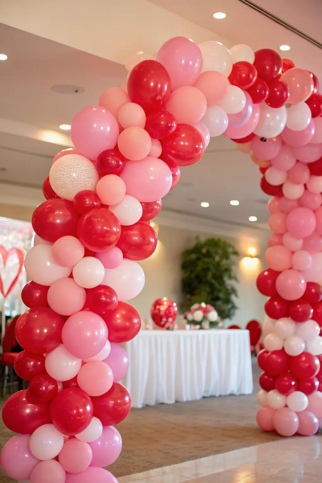 Establish a merry atmosphere through a DIY orb arch.