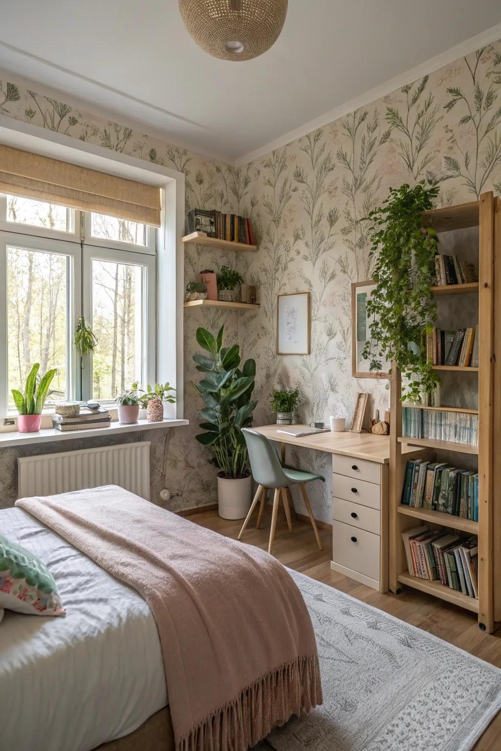 Natural textures bring warmth and sustainability to a room.