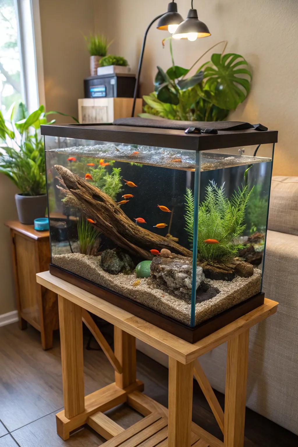An eco-conscious setup proves advantageous for both your tank and the wider world.