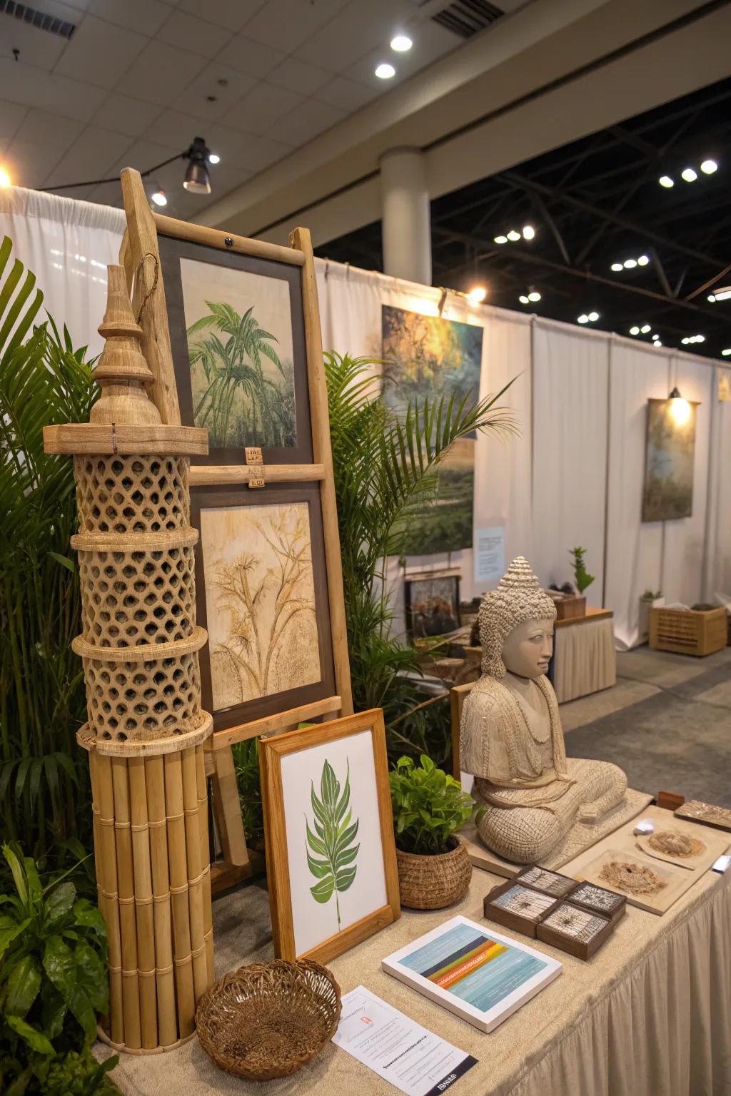 Nature-conscious items add sustainable value.