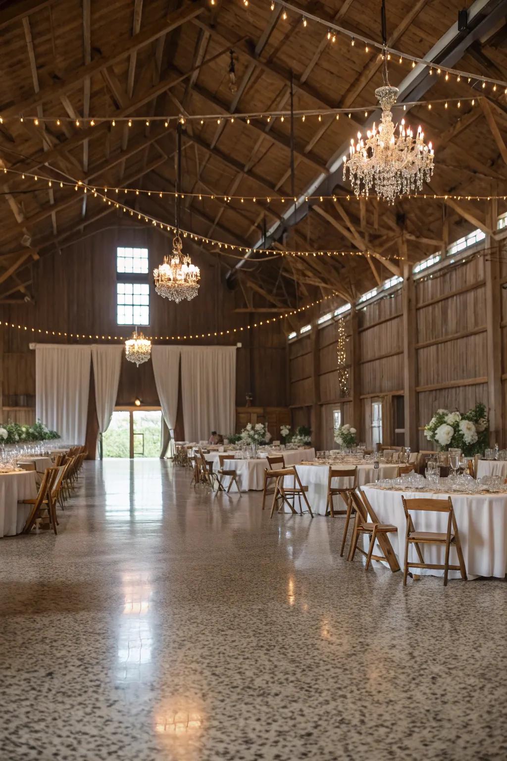 Composite floors deliver timeless elegance and strength.