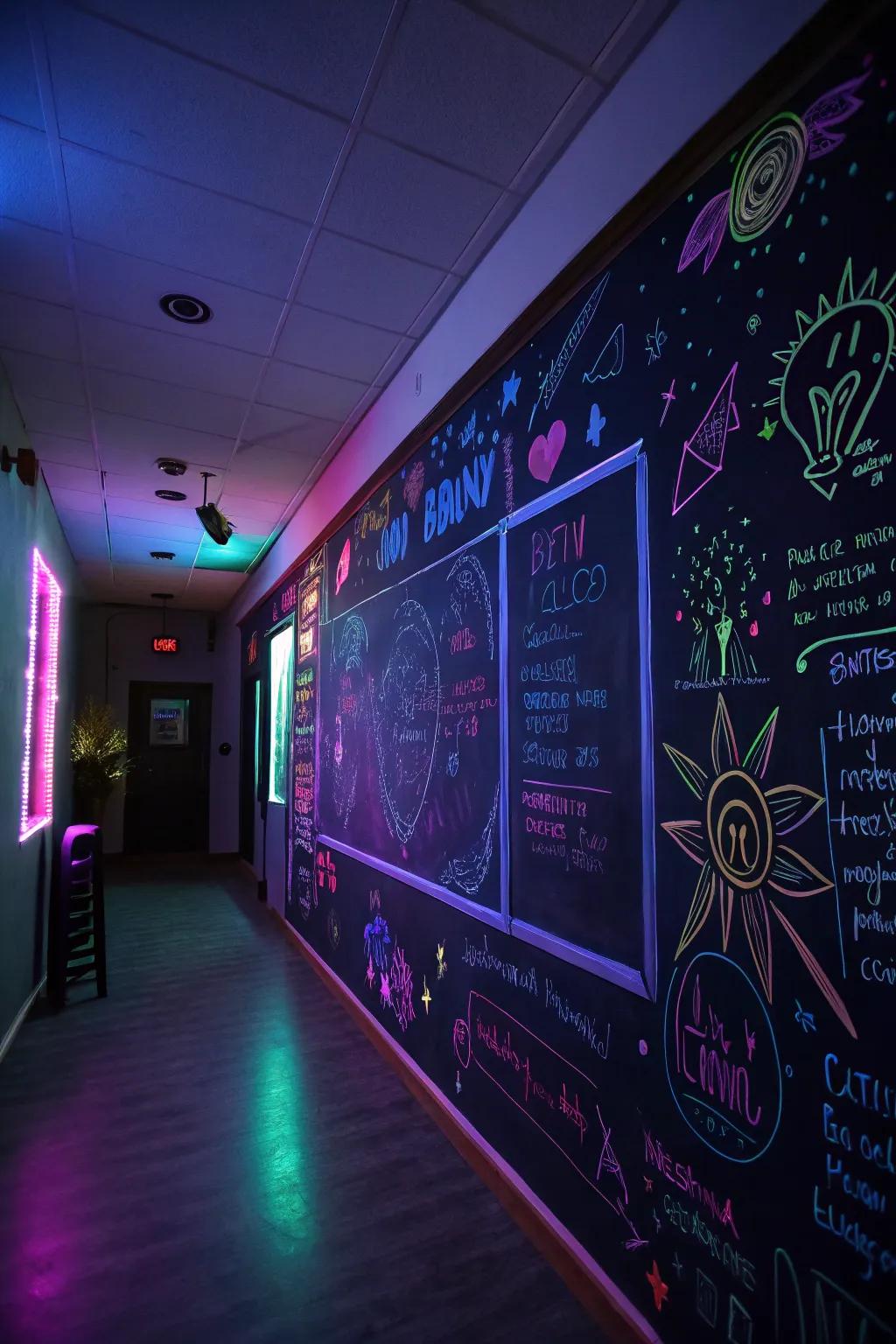 Bright writing boards offer hands-on, shining fun.