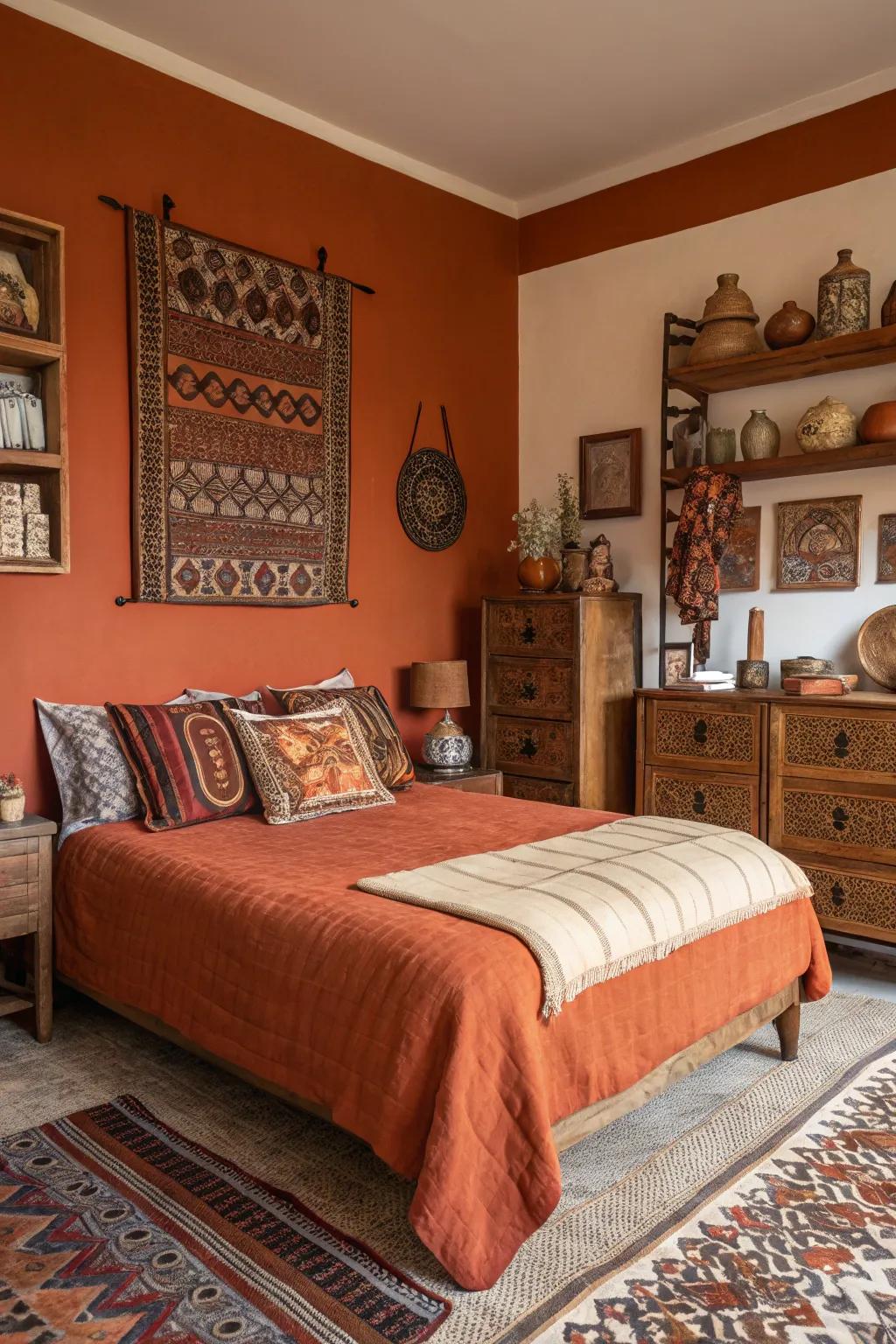 Ethnic relics infusing profundity and intrigue.