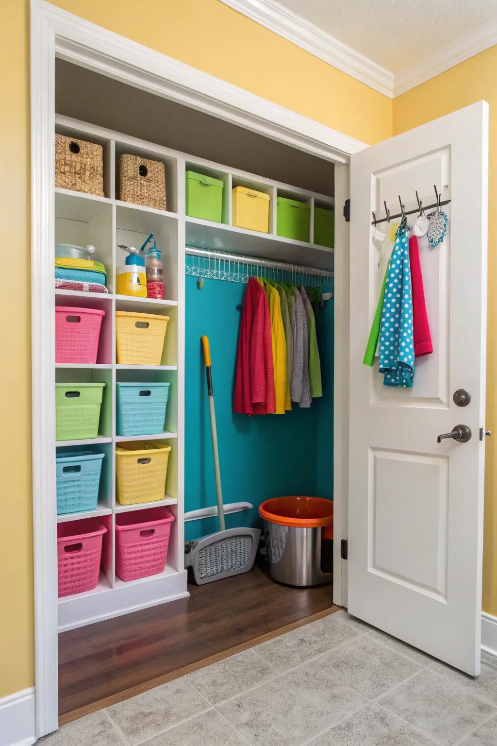 With a pop of color, you can give your closet more personality and energy.