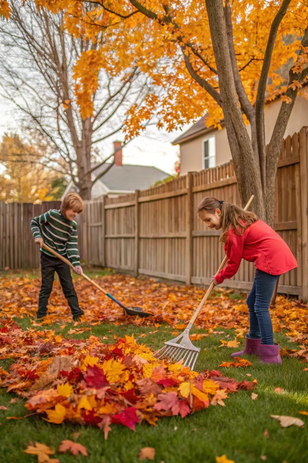 Relish exterior chores with a vigorous cleanup crew.