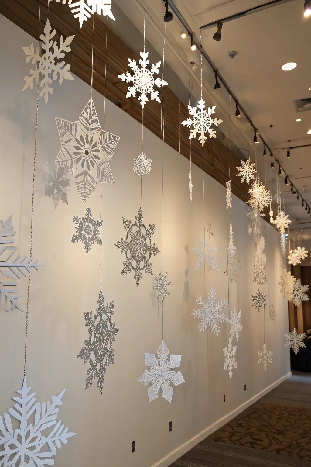 Creative art installations offer a unique articulation of holiday cheer.