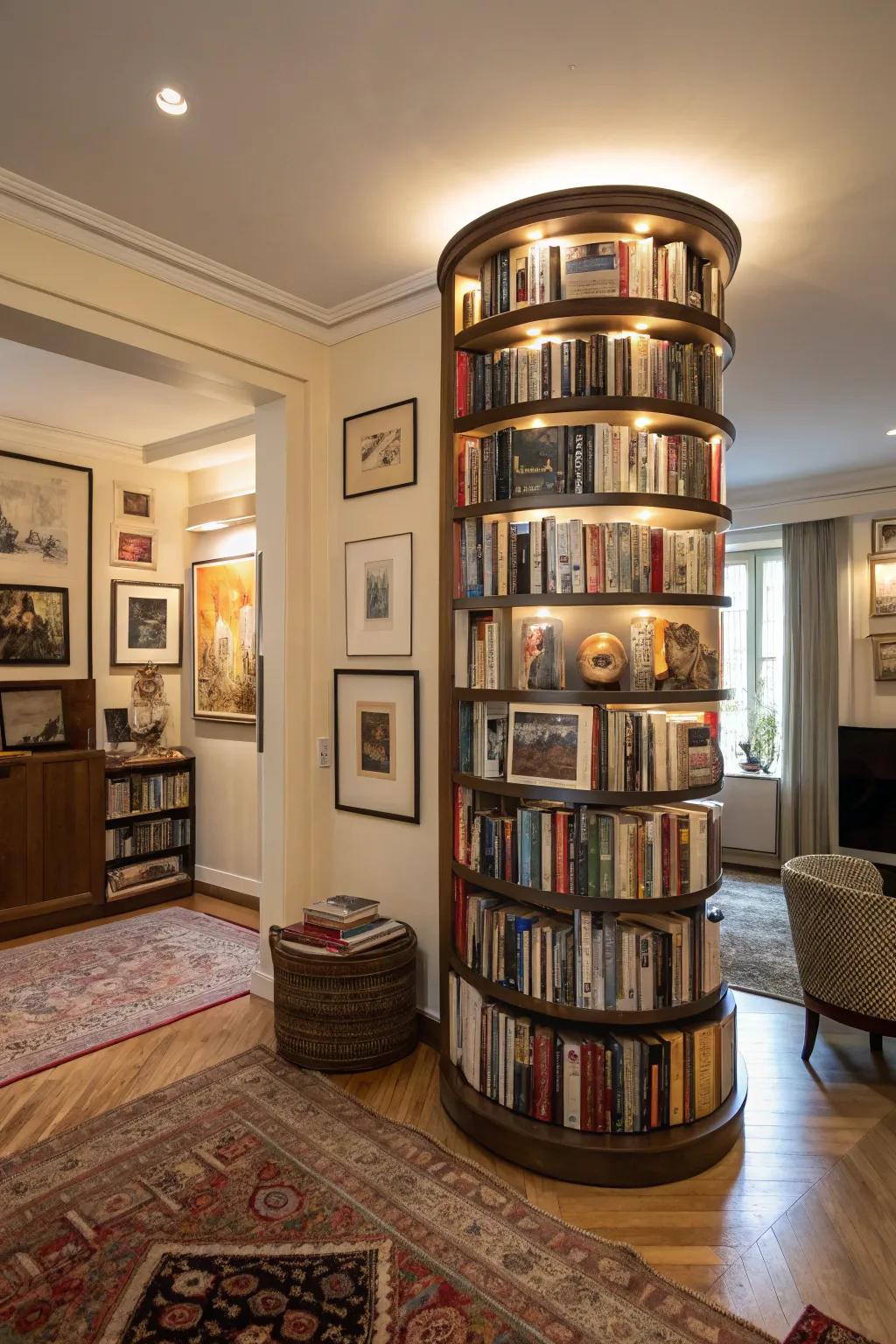 A lively design retains the sitting room vibrant and inspiring.