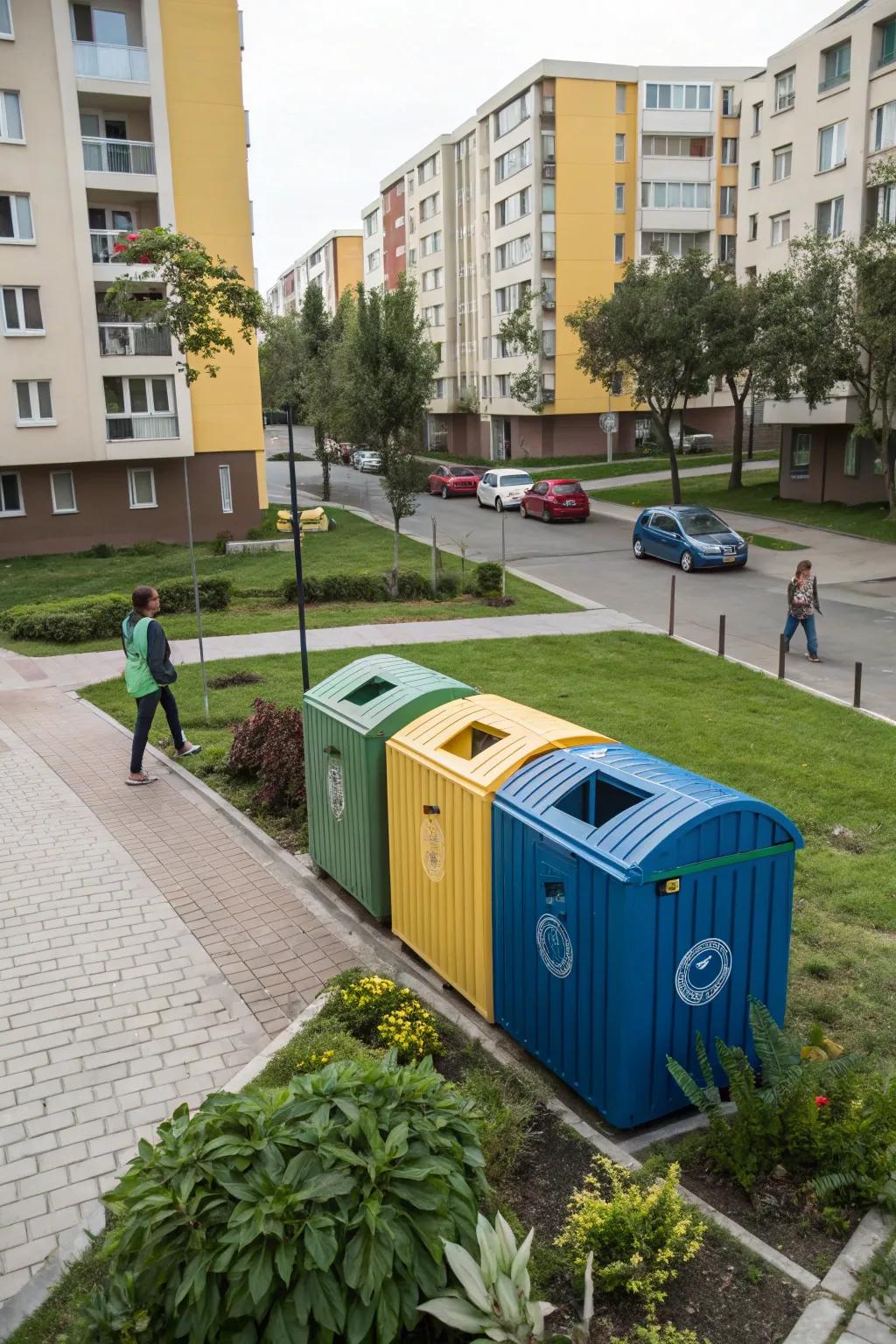 Flexible structures offer customizable solutions for refuse containers.