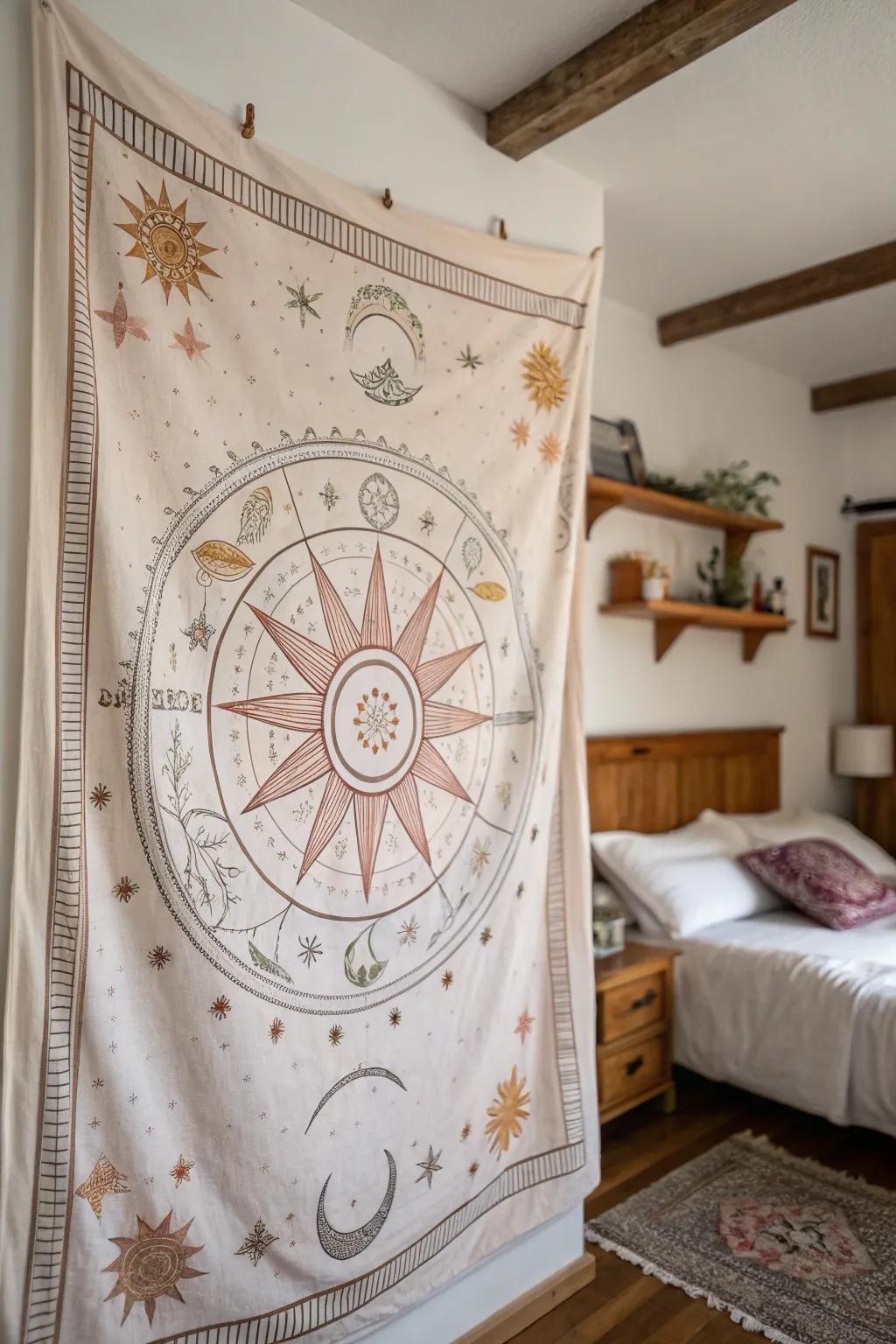 Show off with a star-inspired hanging.