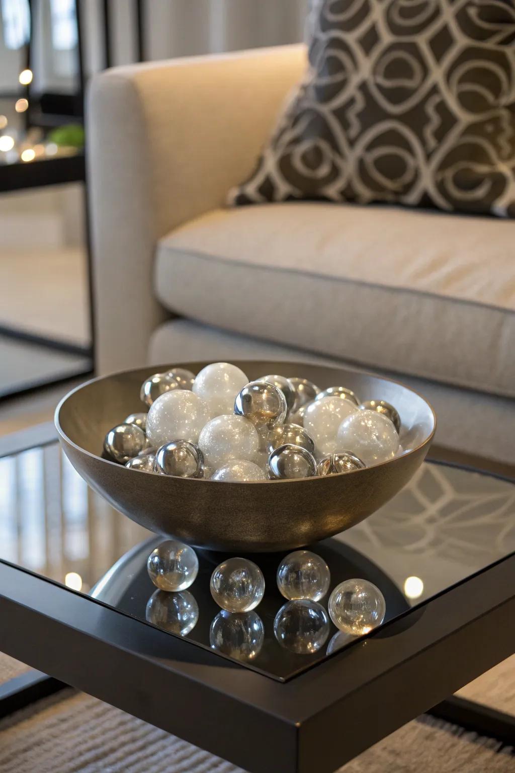 Create a stylish focal point through Sculpted Bowls.
