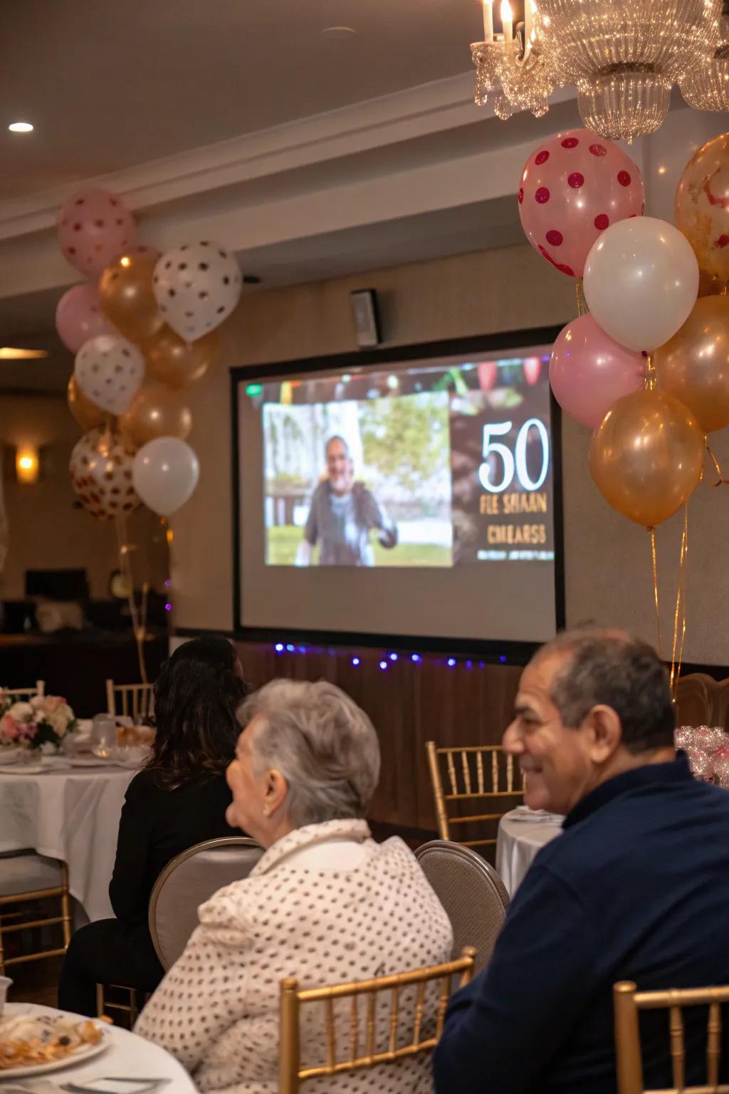 A video montage of the milestone celebrates cherished moments and messages.