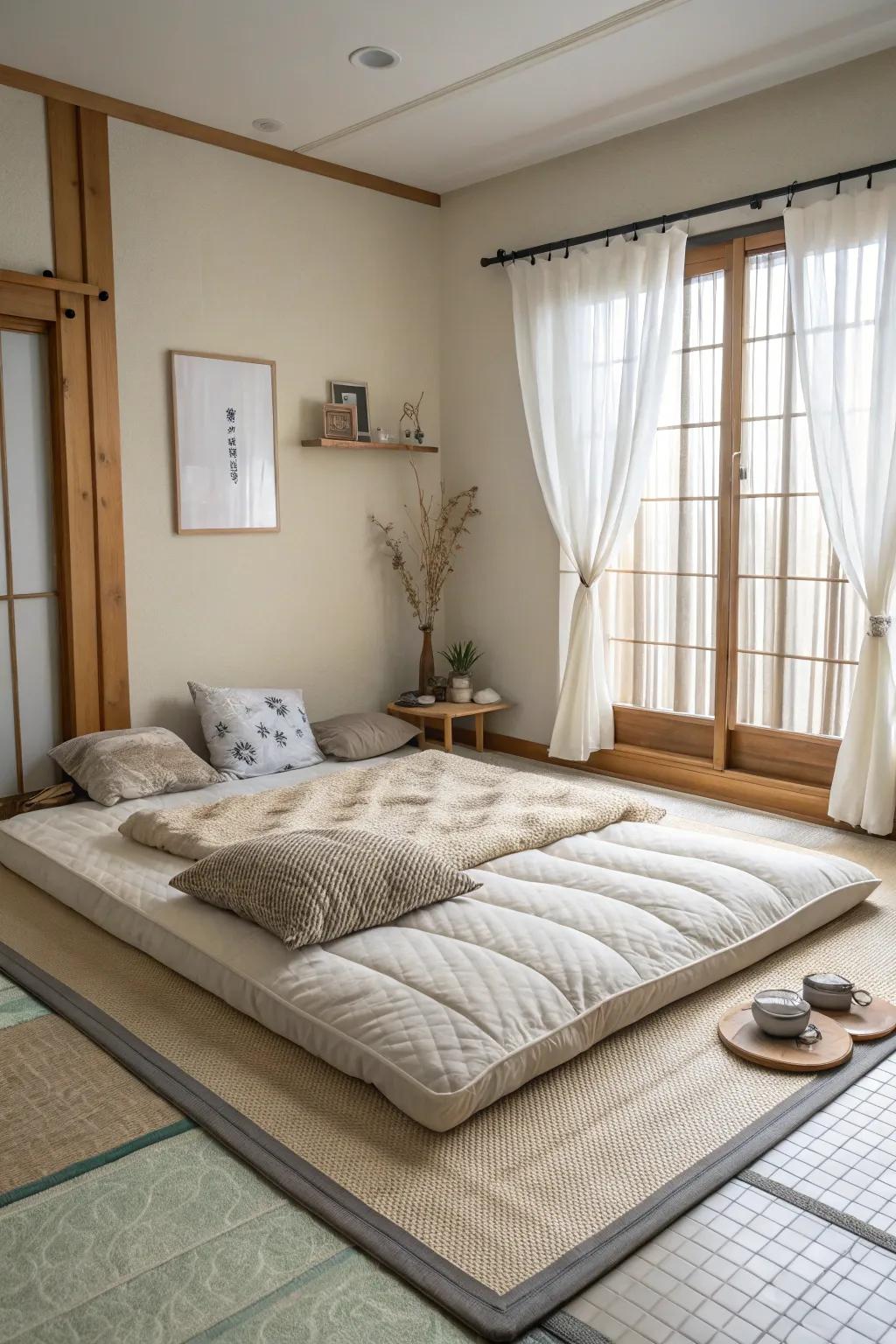 A peaceful haven for quiet rest.