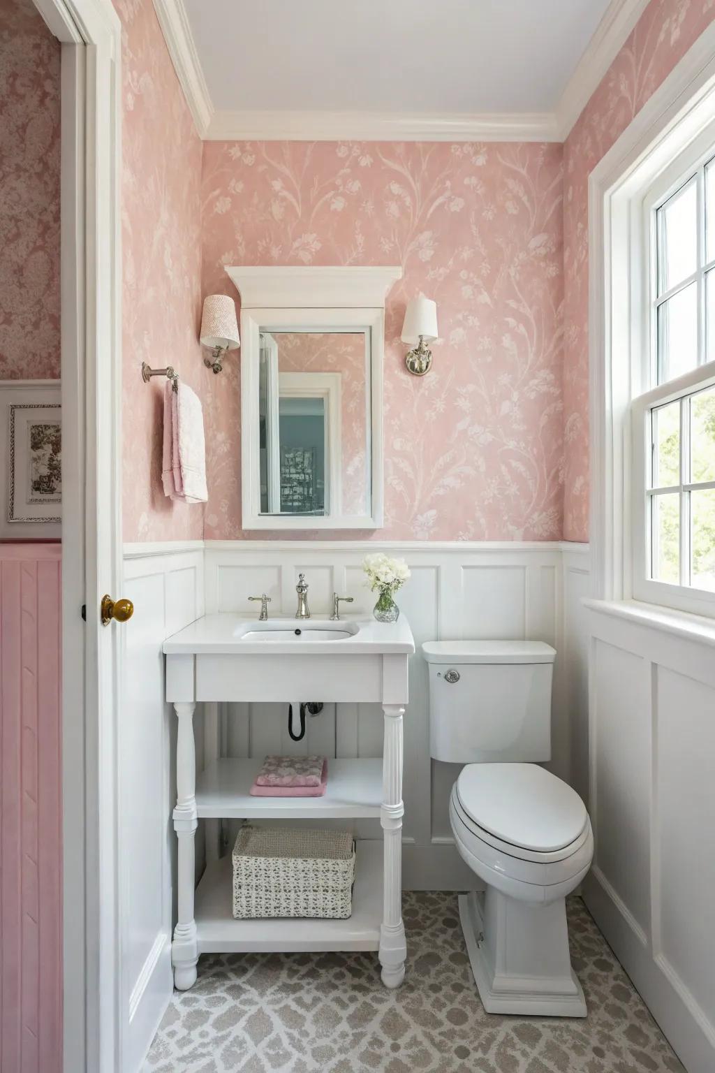 Pastels inject a hint of subdued sophistication.
