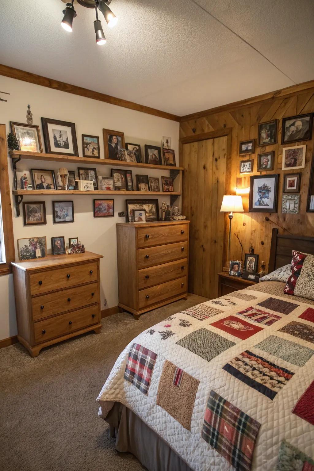 Personal details add warmth and individuality.