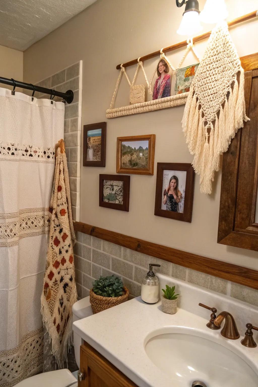 Private touches making the area uniquely yours.