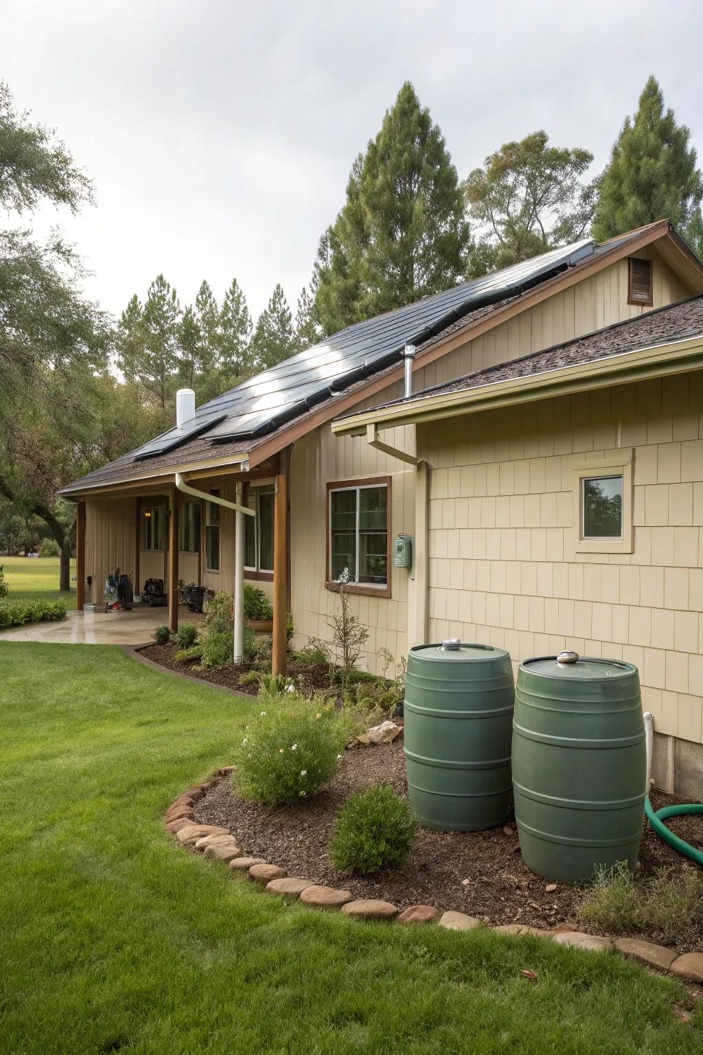 Eco-friendly features encouraging efficiency.