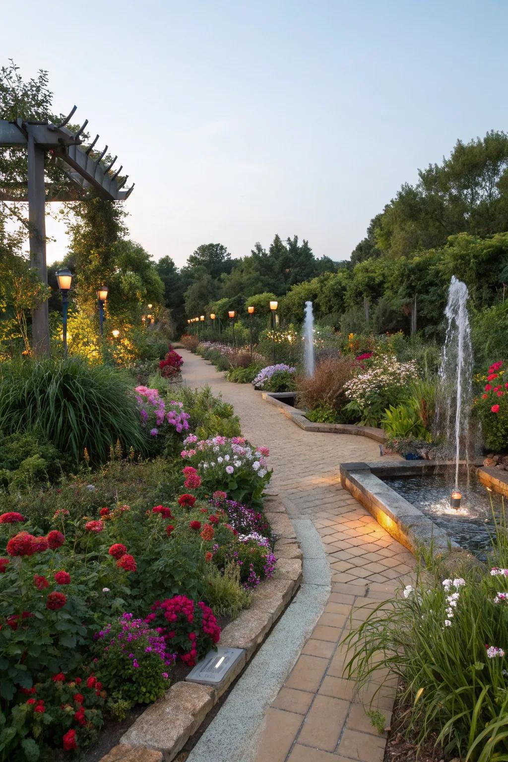 Interactive paths make your garden more engaging and fun to explore.