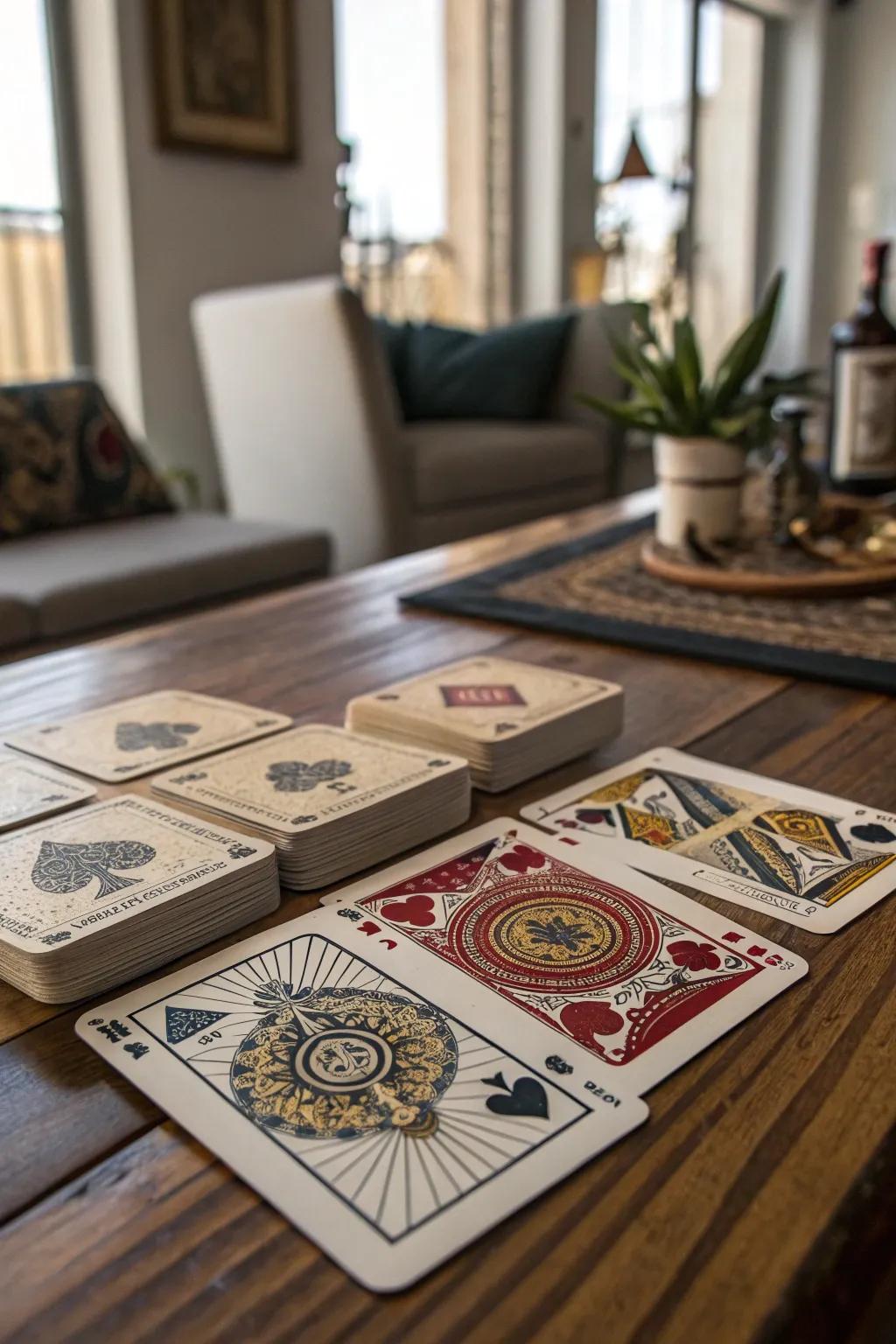 Bespoke playing tiles for a playful and unforgettable wedding gift